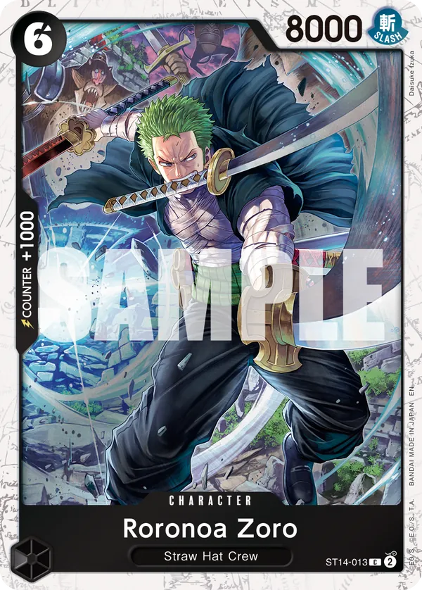 ST14-013 - Roronoa Zoro