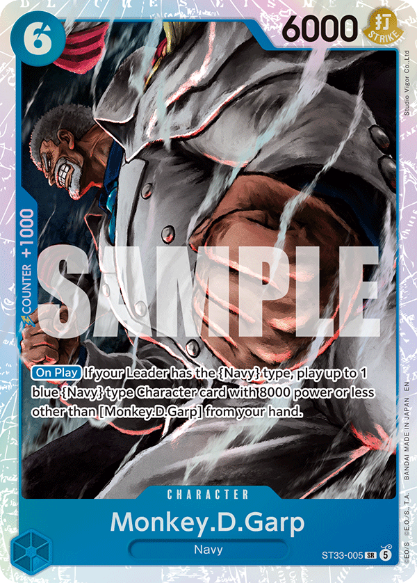 ST33-005 - Monkey D. Garp