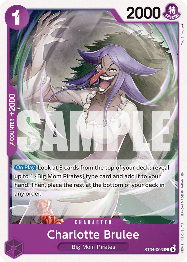 ST34-003 - Charlotte Brulee