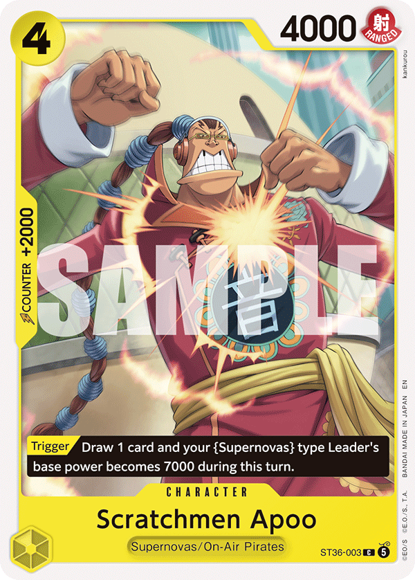 ST36-003 - Scratchmen Apoo