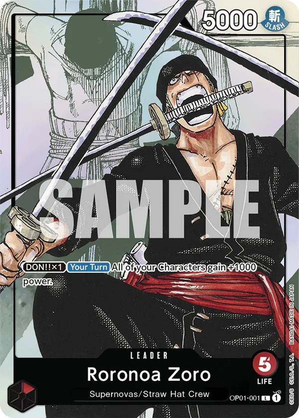 OP01-001 - Roronoa Zoro