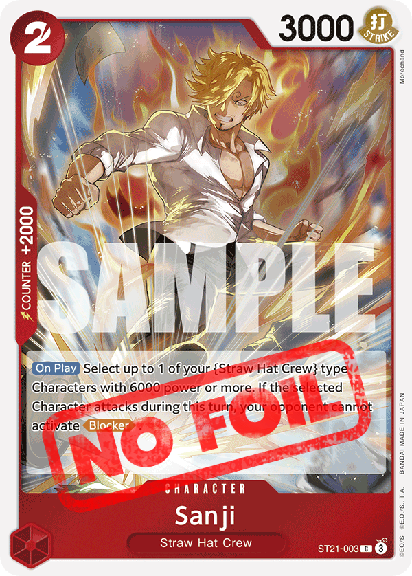 ST21-003 - Sanji