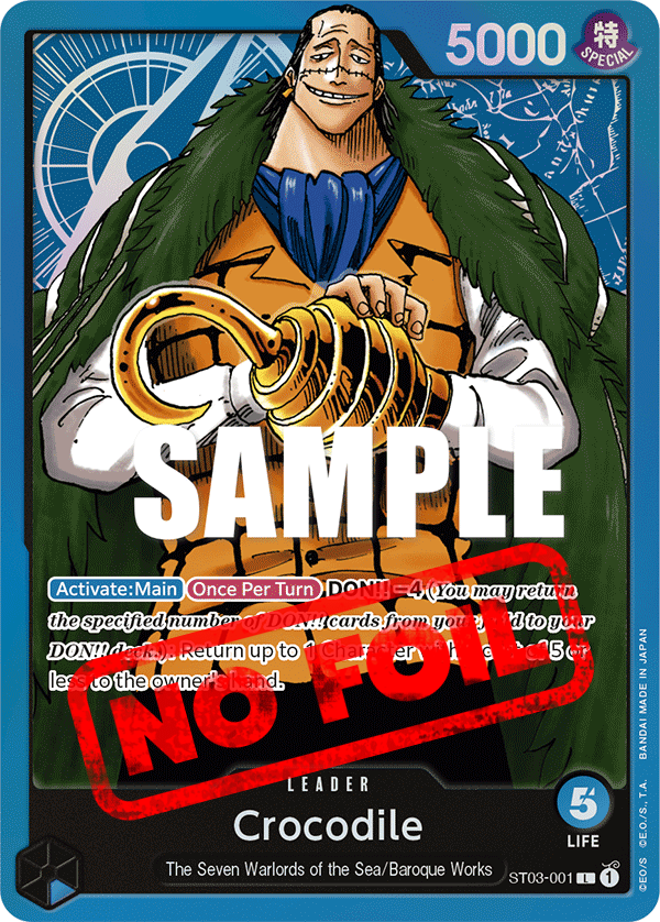 ST03-001 - Crocodile
