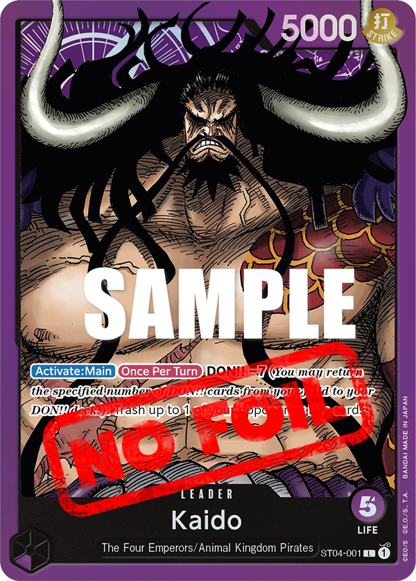 ST04-001 - Kaido