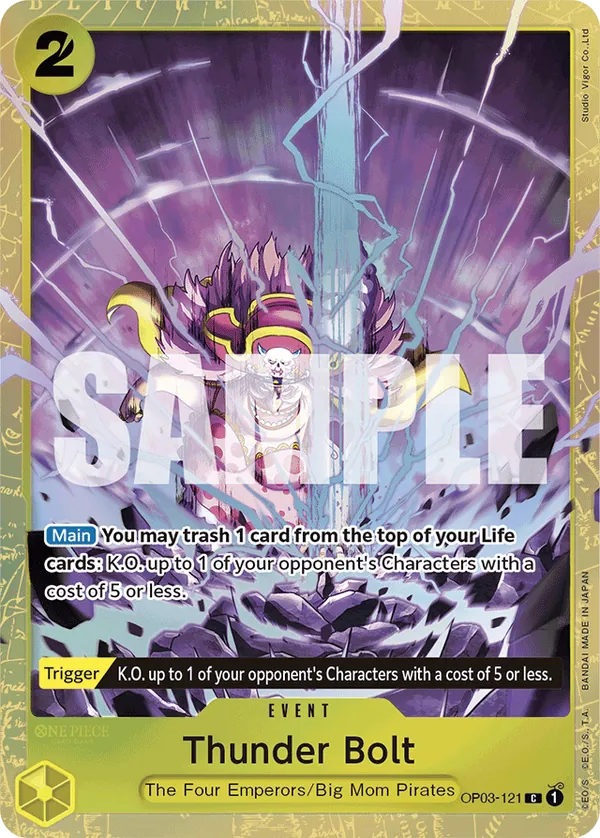OP03-121 - Thunder Bolt