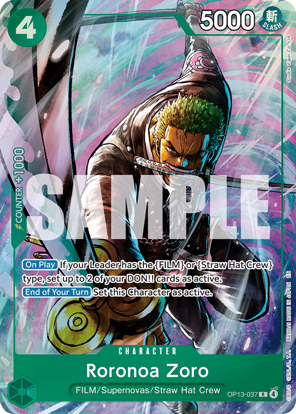 OP13-037 - Roronoa Zoro