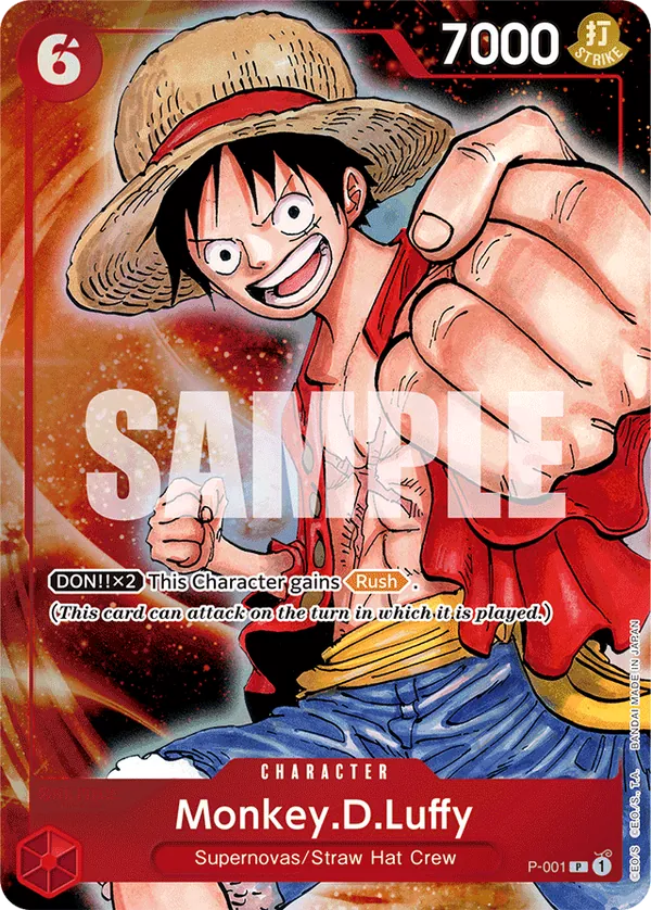 P-001 - Monkey D. Luffy