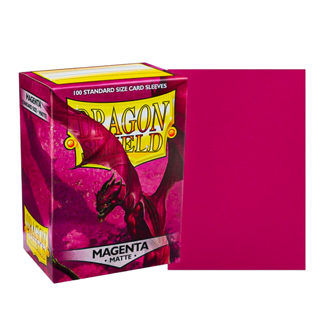 Dragon Shield Standard Sleeves - Matte Magenta (100)