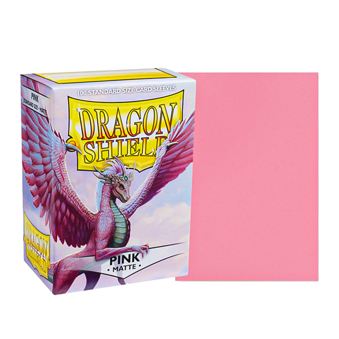 Dragon Shield Standard Sleeves - Matte Pink (100)