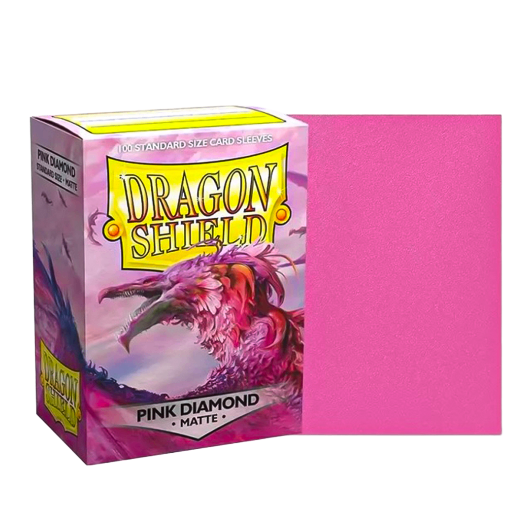 Dragon Shield Standard Sleeves - Matte Pink Diamond (100)