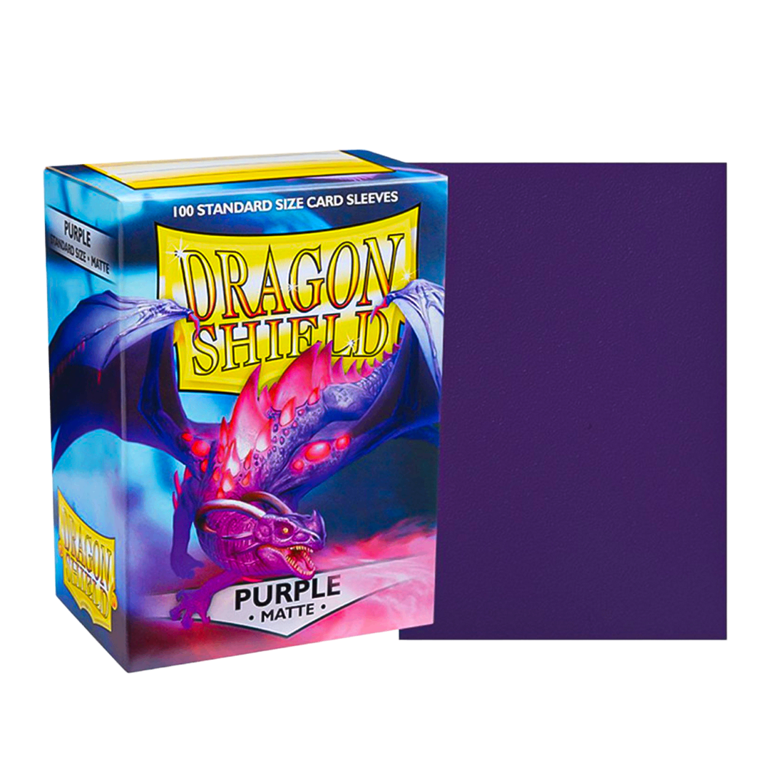 Dragon Shield Standard Sleeves - Matte Purple (100)