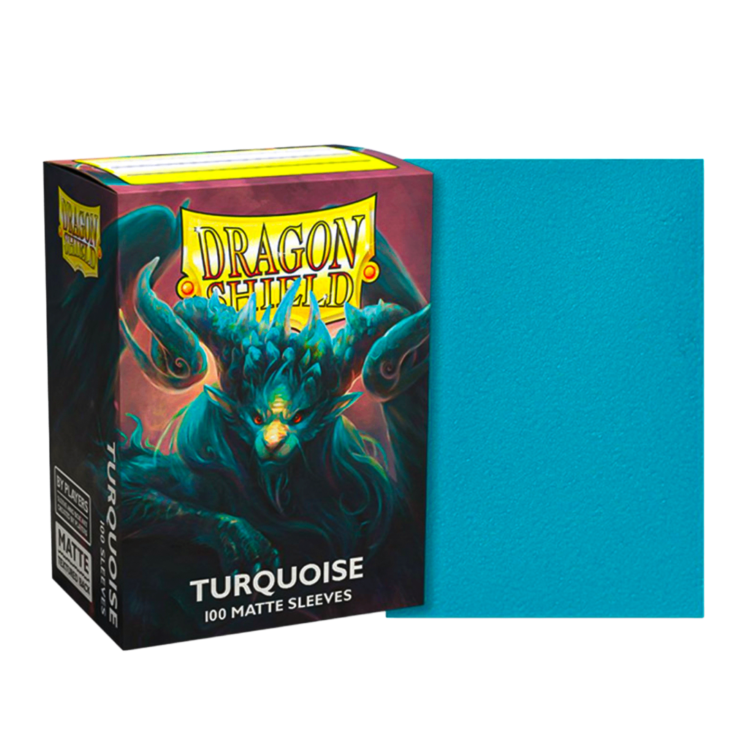 Dragon Shield Standard Sleeves - Matte Turquoise (100)