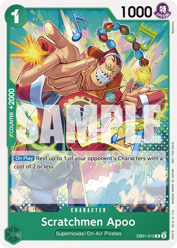 EB01-015 - Scratchmen Apoo