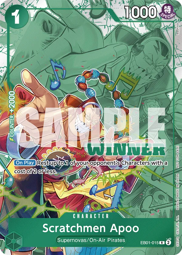 EB01-015 - Scratchmen Apoo