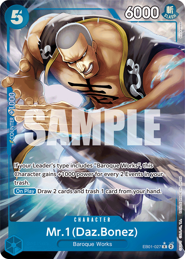 EB01-027 - Mr. 1(Daz Bonez)
