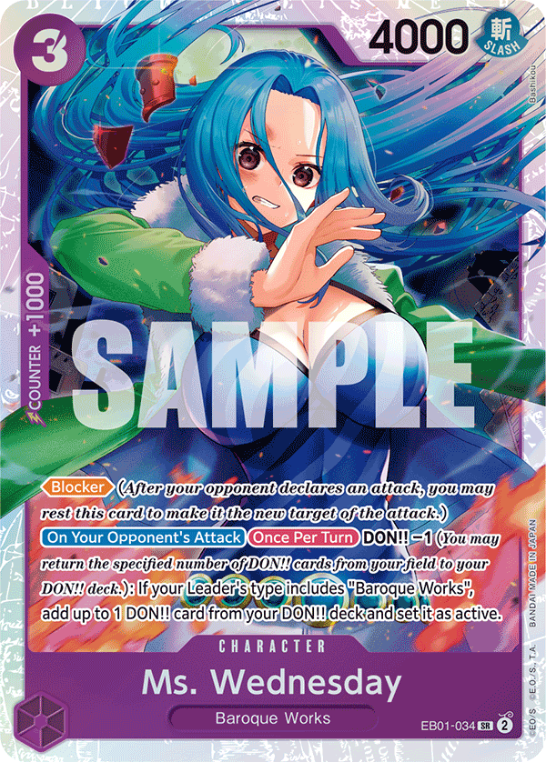 EB01-034 - Ms. Wednesday