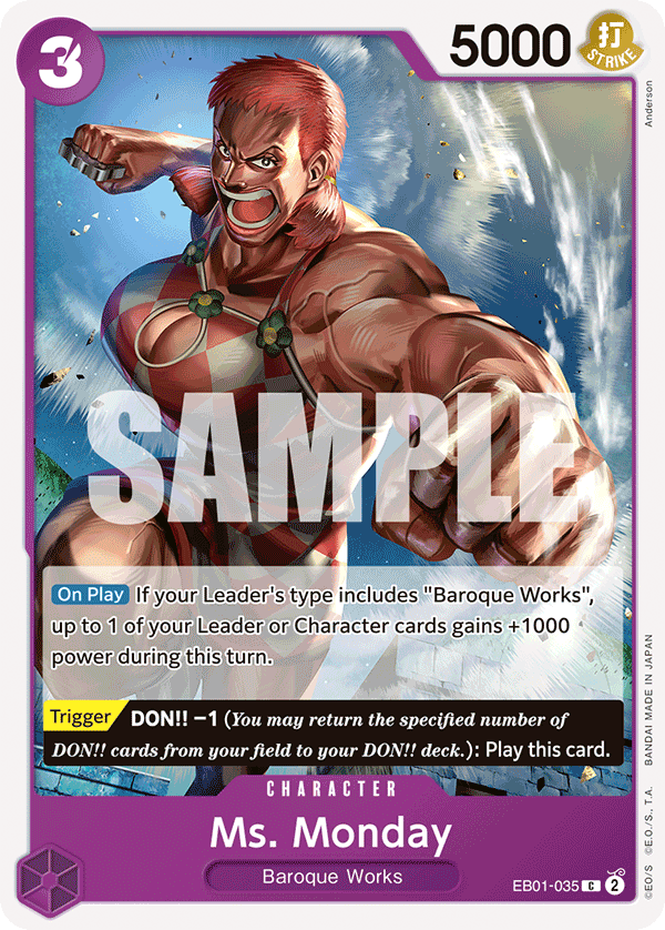 EB01-035 - Ms. Monday