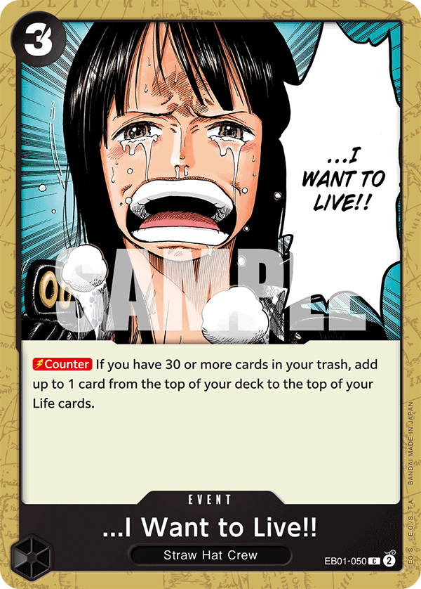 EB01-050 - …I Want to Live!!