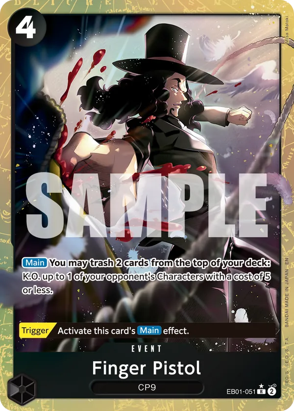 PRB02-EB01-051 - Finger Pistol