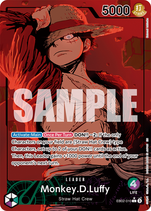EB02-010 - Monkey D. Luffy