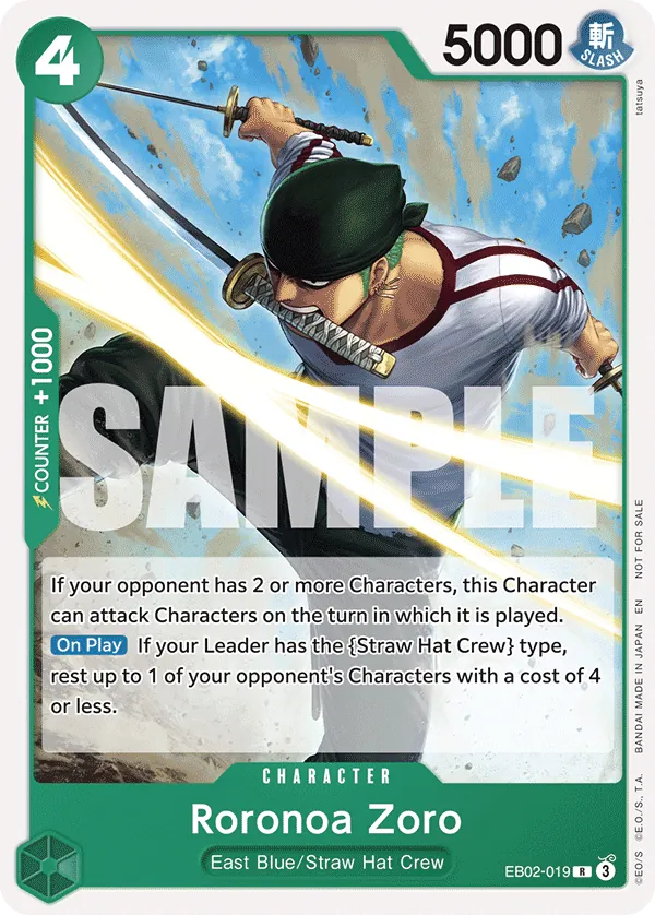 EB02-019 - Roronoa Zoro