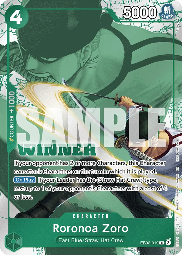 EB02-019 - Roronoa Zoro