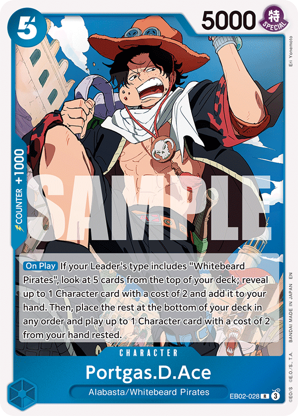 EB02-028 - Portgas D. Ace
