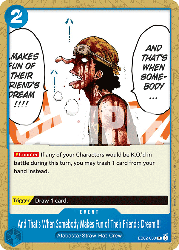 EB02-030 - And That's When Somebody Makes Fun of Their Friend's Dream!!!!