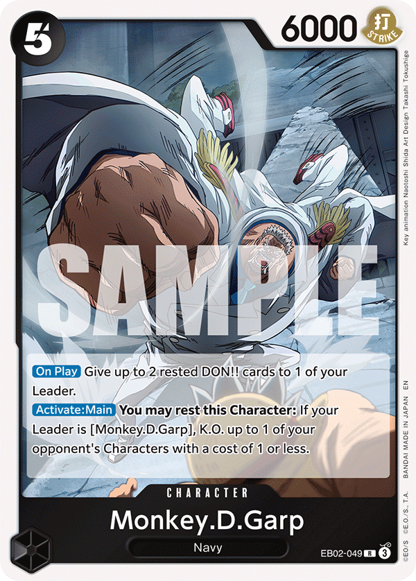 EB02-049 - Monkey D. Garp