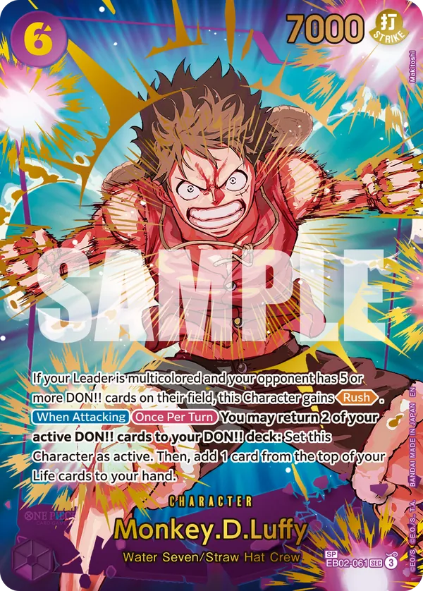 PRB02-EB02-061 - Monkey D. Luffy