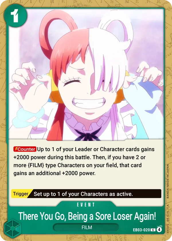 EB03-020 - There You Are, Sore Loser!