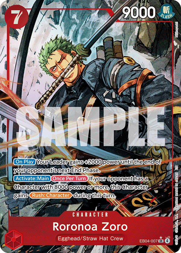EB04-007 - Roronoa Zoro
