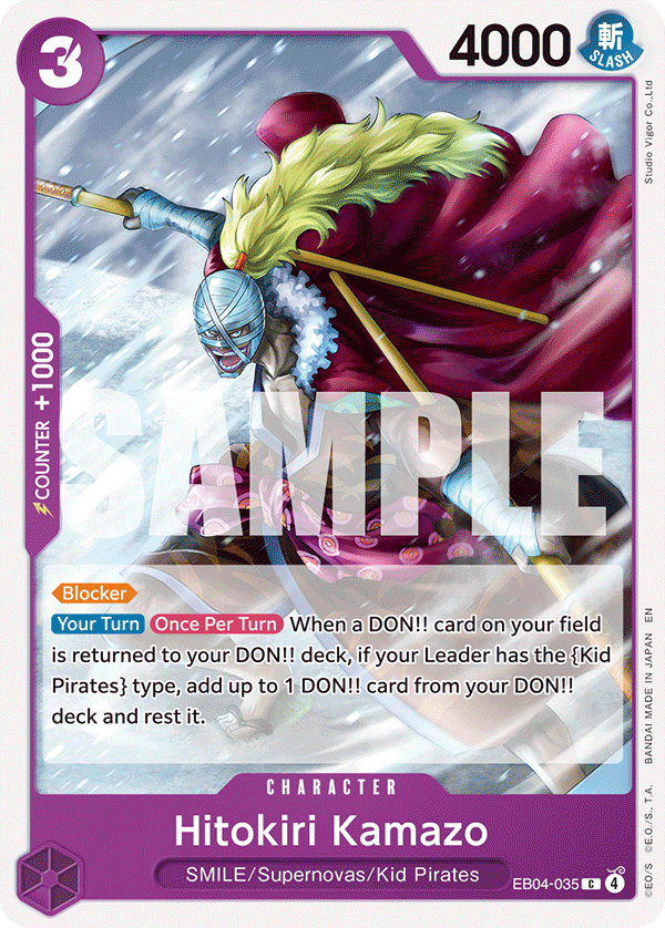 EB04-035 - Hitokiri Kamazo