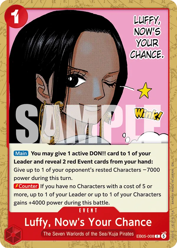 EB05-008 - Luffy, Now's Your Chance