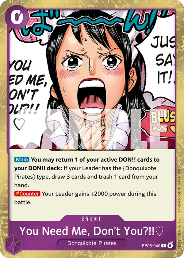 EB05-040 - You Need Me, Don't You?!!♡
