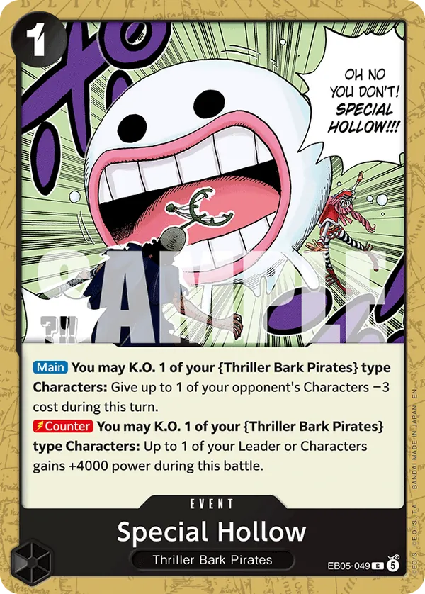 EB05-049 - Special Hollow