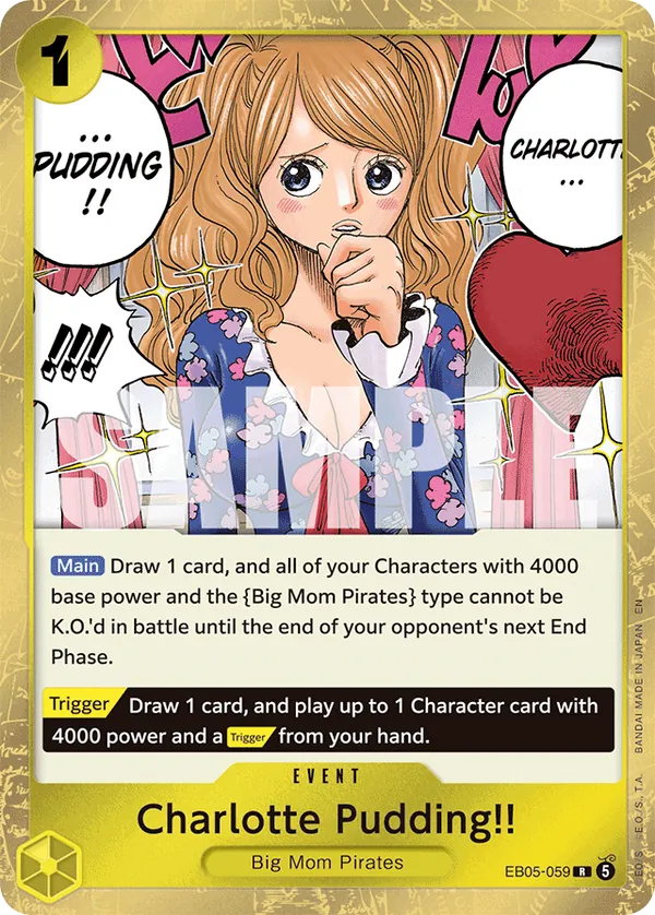 EB05-059 - Charlotte Pudding!!