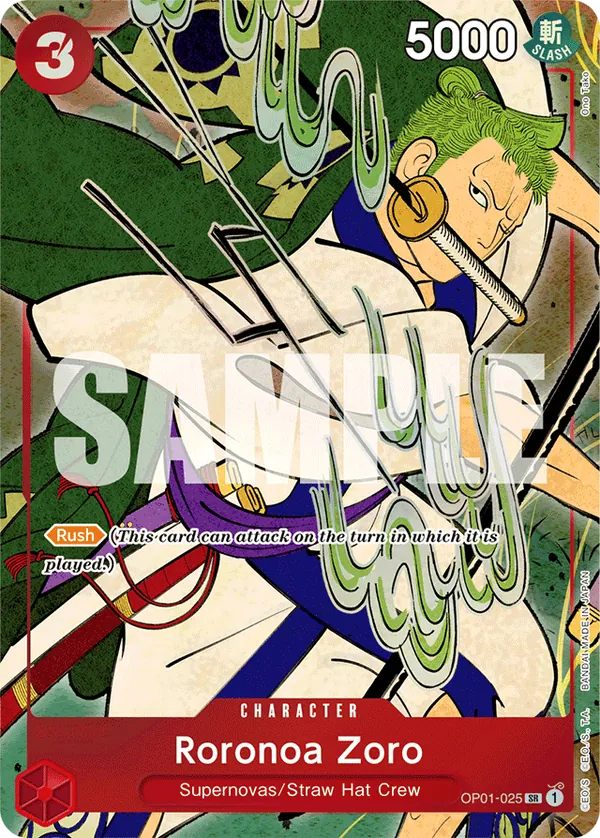 OP01-025 - Roronoa Zoro