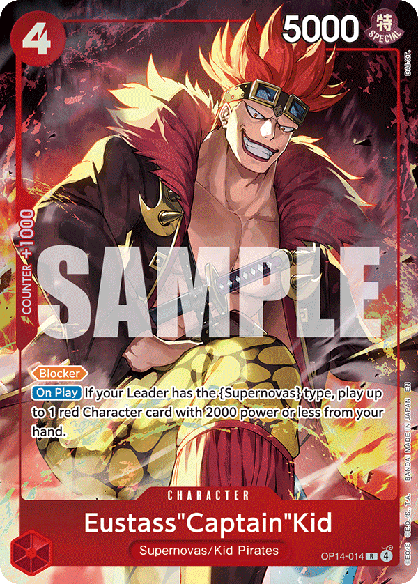 OP14-014 - Eustass"Captain"Kid