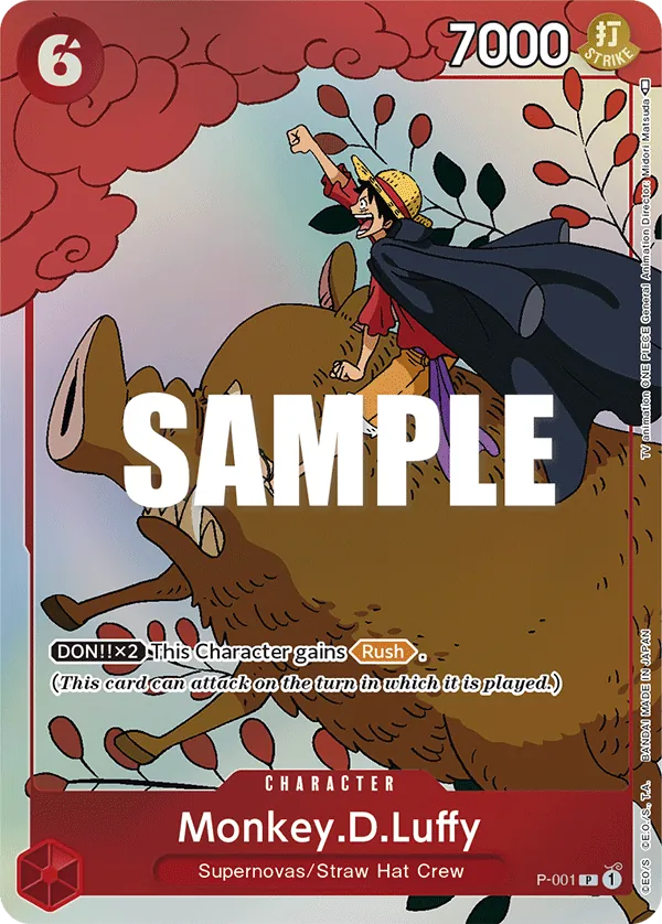 P-001 - Monkey D. Luffy