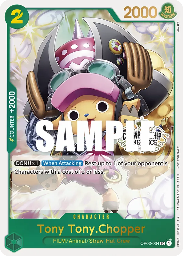 OP02-034 - Tony Tony Chopper