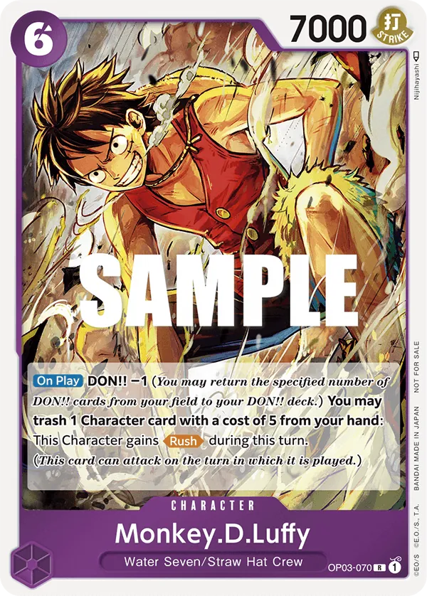 OP03-070 - Monkey D. Luffy