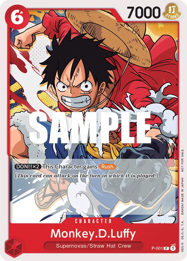 P-001 - Monkey D. Luffy
