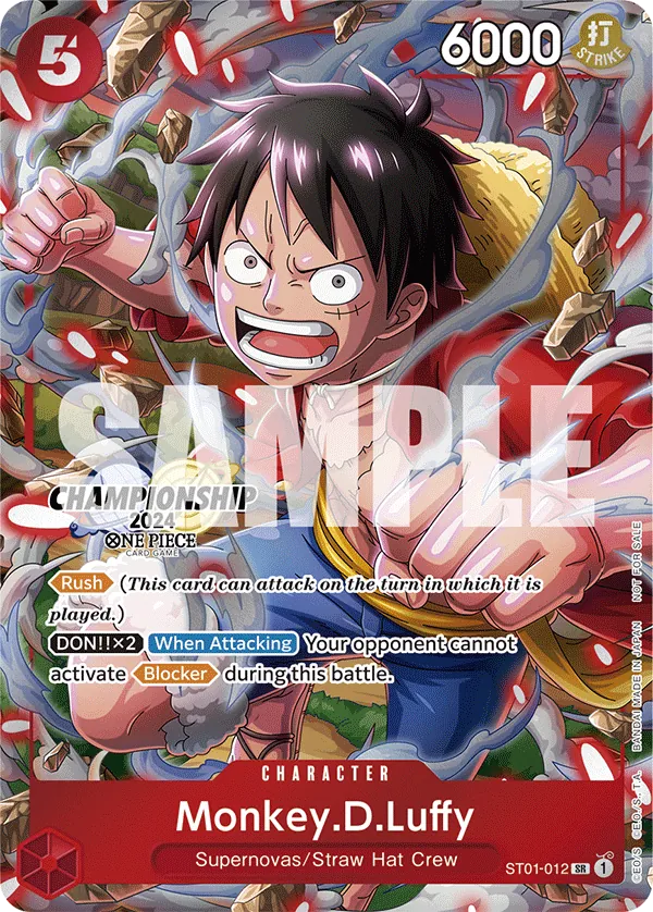 ST01-012 - Monkey D. Luffy