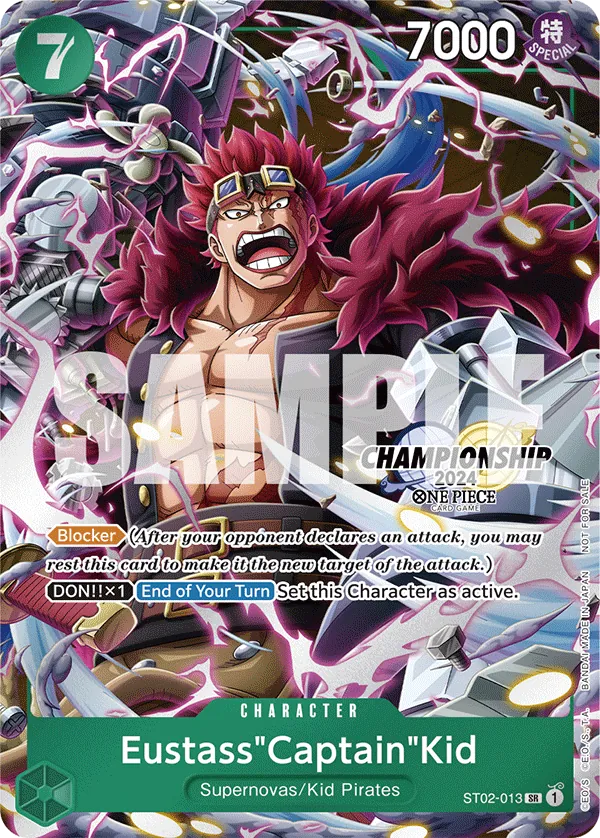 ST02-013 - Eustass”Captain”Kid