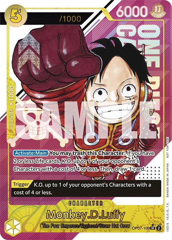 OP07-109 - Monkey D. Luffy
