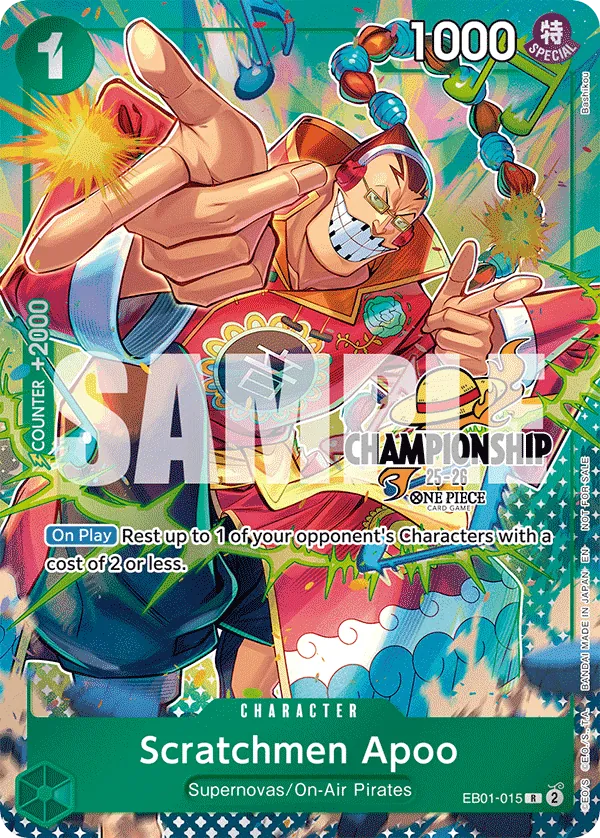 EB01-015 - Scratchmen Apoo