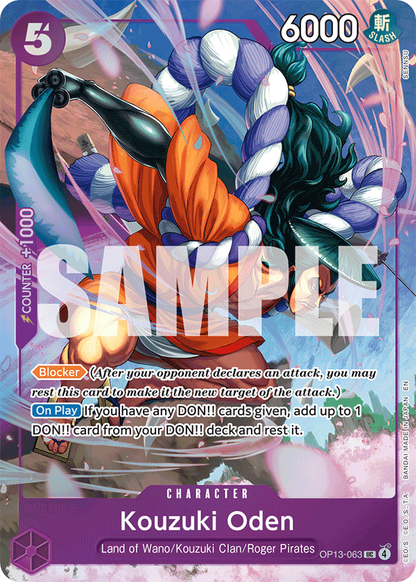 OP13-063 - Kouzuki Oden