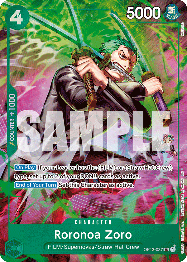 OP13-037 - Roronoa Zoro