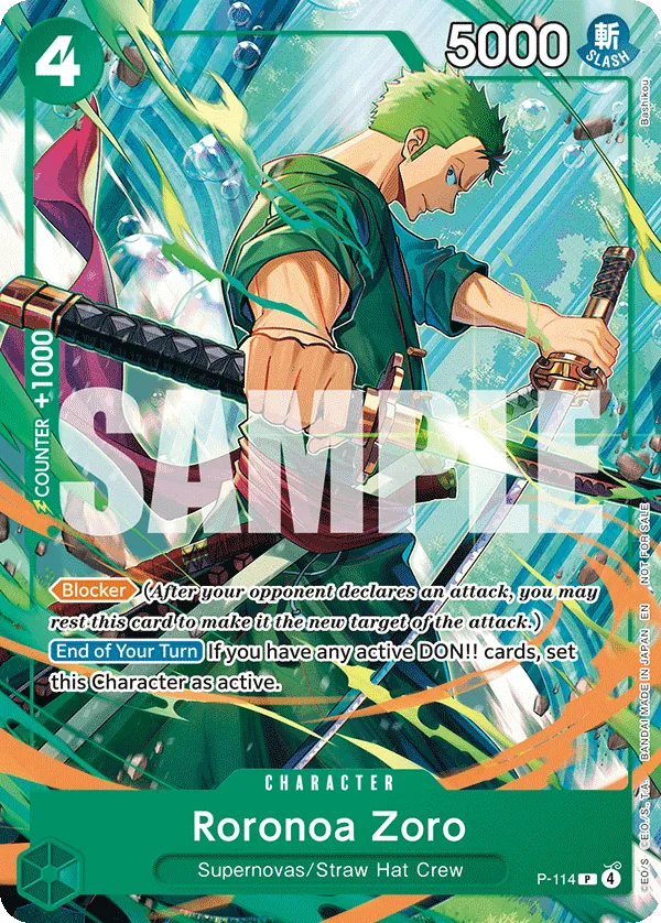 P-114 - Roronoa Zoro